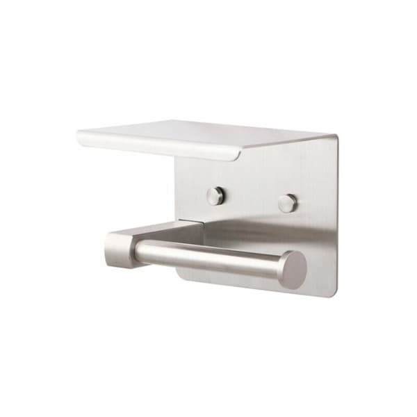 Toalettpapirholder med hylle 304 rustfri stålhylle (perforert type