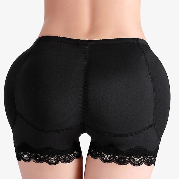 Dam Body Shaper Butt ifter Byxor Butt Hip Enhancer Trosor Shapewear Booty ifter Fake Ass Booty Pad Control Trosor,svart L