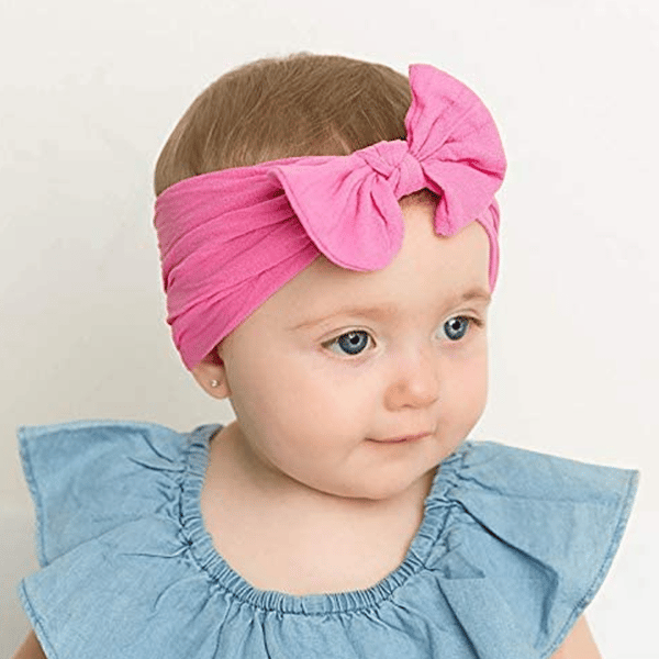 Baby nylon pannband Elastisk båge pannband