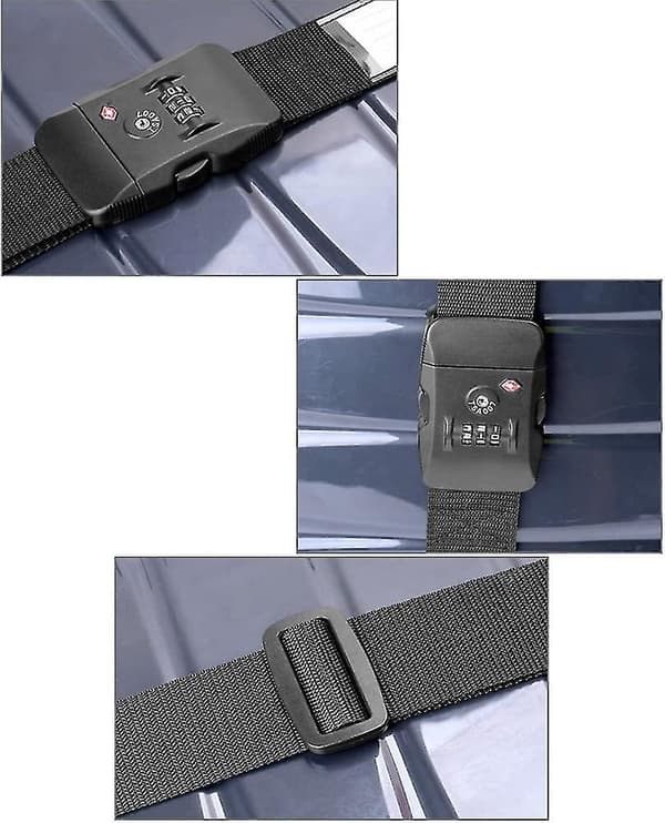 kuffert Strap Bagage Strap Kuffert Bælte
