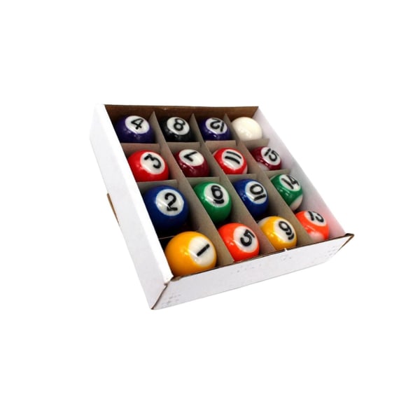 16st Minibiljardbollar Biljardbollar 25mm Barnleksaker till