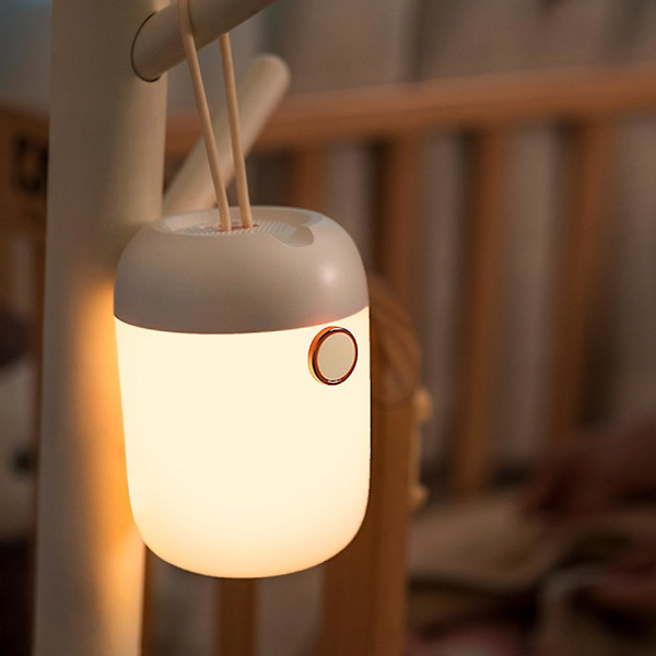 Natlys til børn, berøringskontrol til opladning af baby, natlampe ved sengen med farveskift, baby til baby