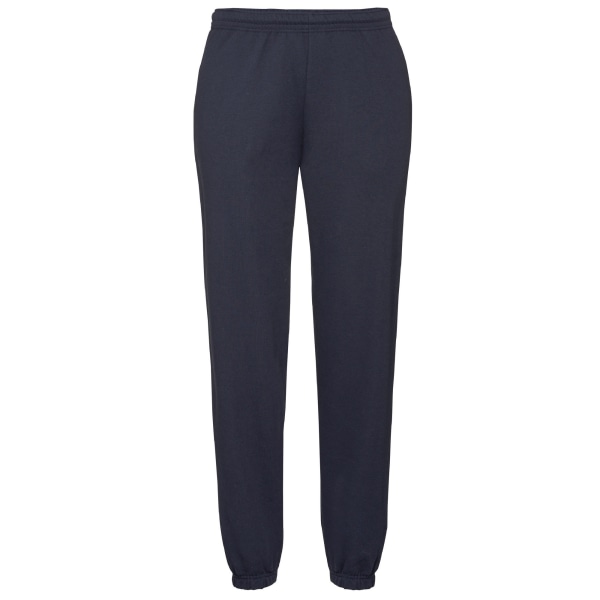 Fruit Of The Loom Joggingbyxor/joggingbot för män Elasticed Cuff Deep Navy Deep Navy M