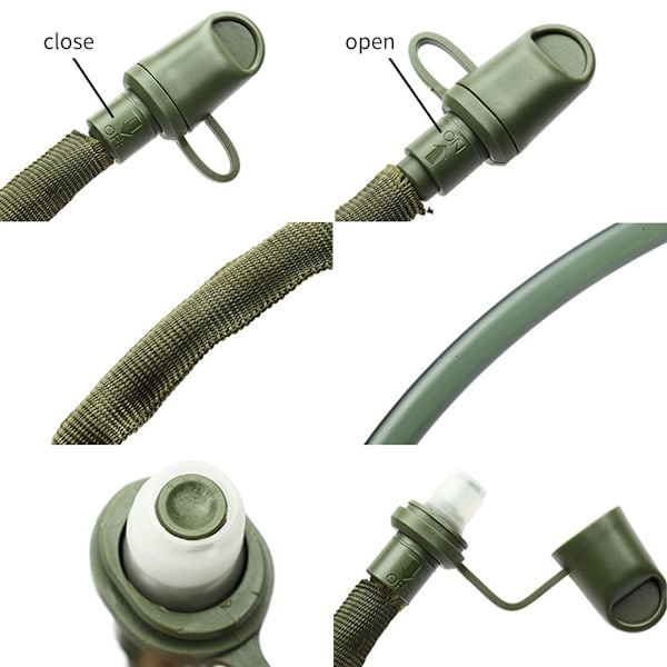 Vattenpåse Byte av innerväska Utomhusresor Vattenblåsa Army green Army green 3L