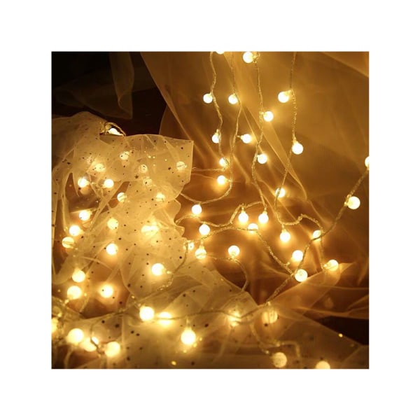 Night Lights Night String Lights 20Ft 40 LED-ljus Batteri Opera