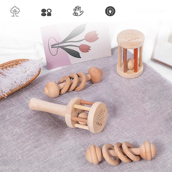 Utdanningsvogn Hand Rattle Earl