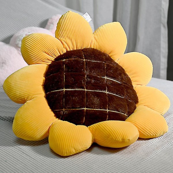 Kreativ solroskudde Supermjuk mångsidig blomsterkudde för heminredning i vardagsrummet