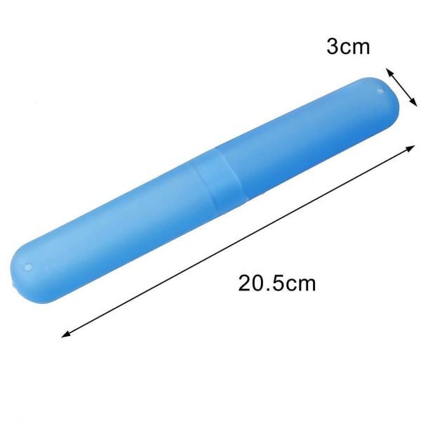 2 st case, bärbar tandborsthållare Cover för dagligen, resor