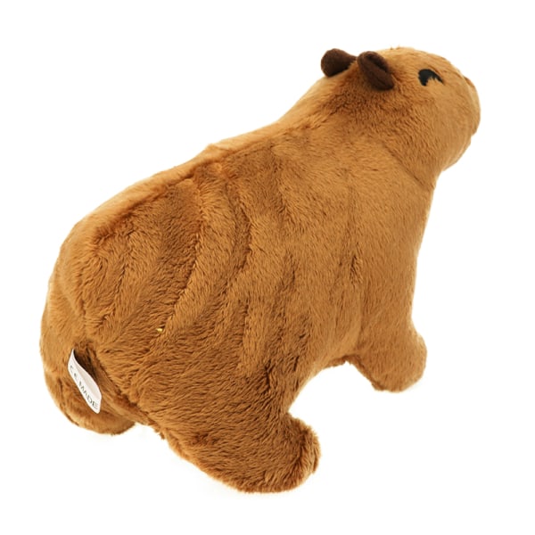 18 cm Simulering Fluffy Capybara udstoppede dyr Dukker Børnelegetøjsbryn Brown One Size