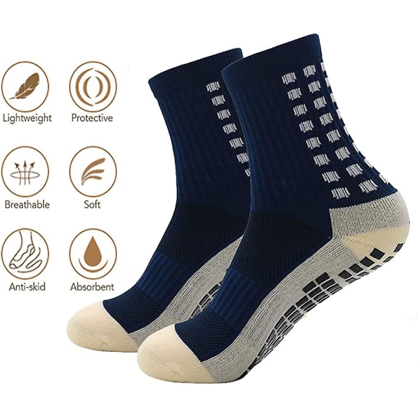 Unisex Solid Sports Strumpor Med Hand Les. Sportsockor som andas. Sportssockar