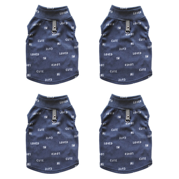 Lemmikkien vaatteet, koiran syksyn ja talven polar fleece lämpöfleece