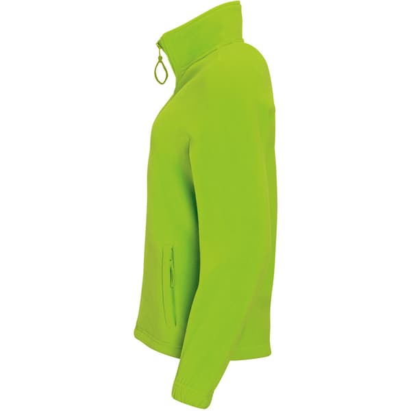 OL Dam/Dam North Full Zip Fleecejacka Lime Lime S