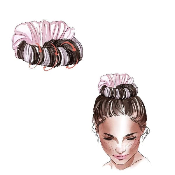 Pääpanta Silk Ribbon Roller Blue