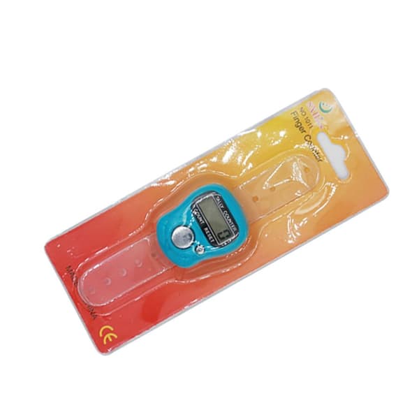 Elektronisk offentlig teller med LED-display multicolor