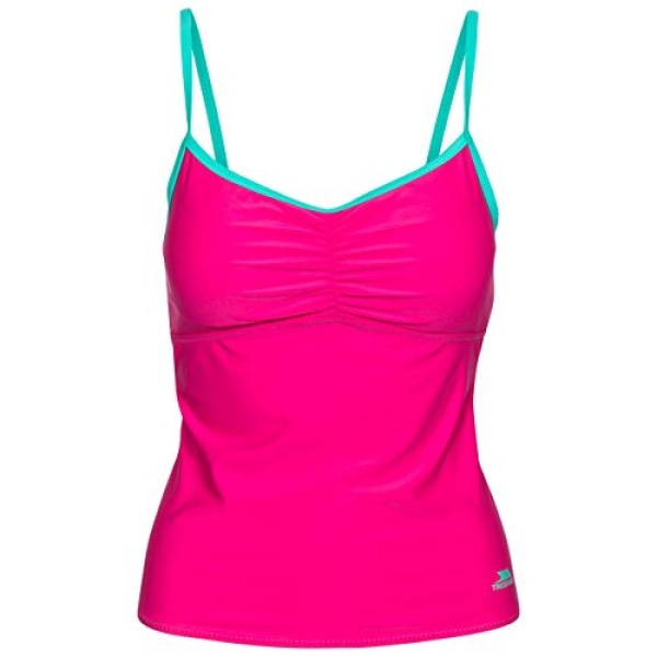 Trespass Dam/Dam Darcie Tankini Topp Pink Lady Pink Lady XXS