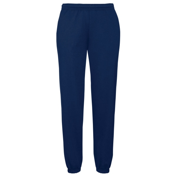 Fruit Of The Loom Joggingbyxor/joggingbot för män Elasticed Cuff Navy Navy M