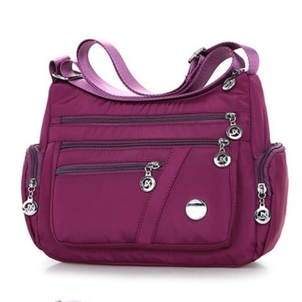 Vandtæt nylon crossbody håndtaske med enkelt skulder ArmyGreen