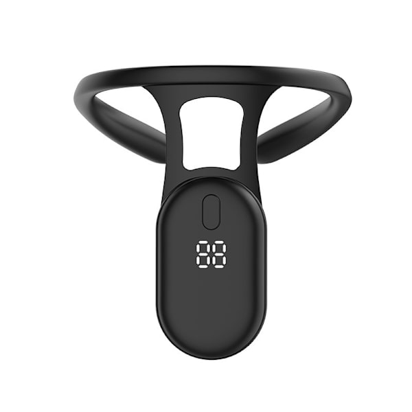Sähköinen vartaloa muotoileva kaulainstrumentti Kannettava Posture Correcti Black