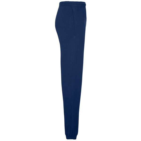 Fruit Of The Loom joggebukse/joggebukse for menn med elastiske mansjetter Navy Navy S