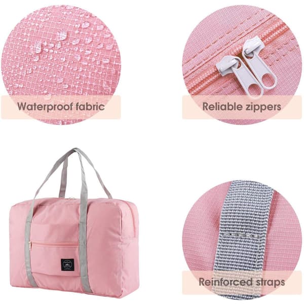 Sammenfoldelig taske - Pink pink