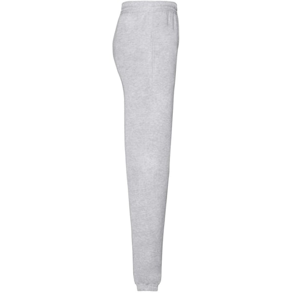 Fruit Of The Loom Joggingbyxor/joggingbot för män Elasticed Cuff Heather Grey Heather Grey M