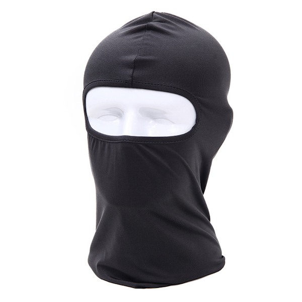 Balaklava / skidmask / MC-huva Svart 2-pack 2-pack M