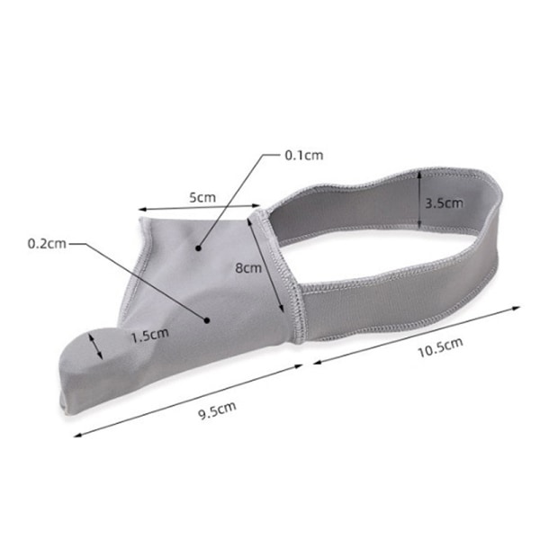 1 Par Tumseparator Hallux Valgus Pedikyrortos M Single toe