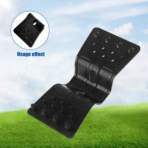 100/50 stk Sunshade Nett Clip Butterfly Type Drivhus Film-Cli blackB 100pc