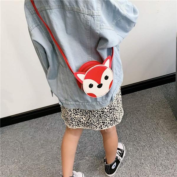 Söta tecknade små barnväskor Casual Messenger Bag Handväskor för tonårsflickor NO:4