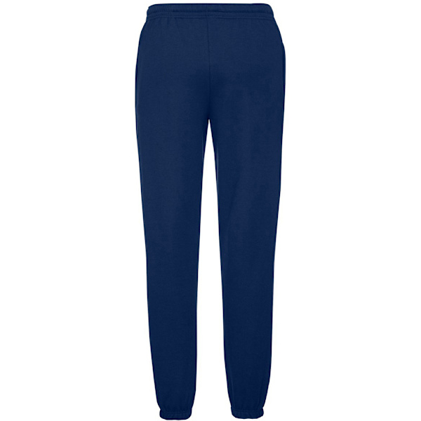 Fruit Of The Loom Joggingbyxor/joggingbot för män Elasticed Cuff Navy Navy XL