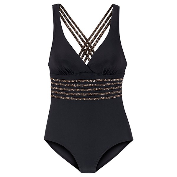 Pure Color Lyhennetty Crossed Exposed Uimapuku L