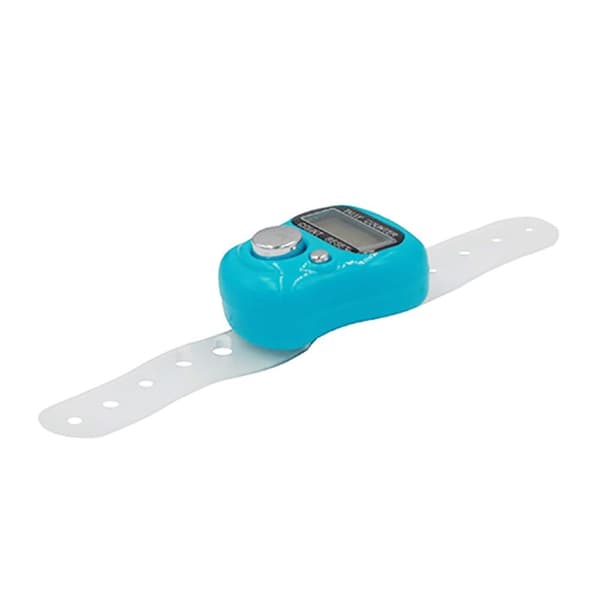 Elektronisk offentlig teller med LED-display multicolor
