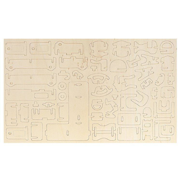 34 kpl Nukkekotikalusteet / Nukkekaappikalusteet puiset beige