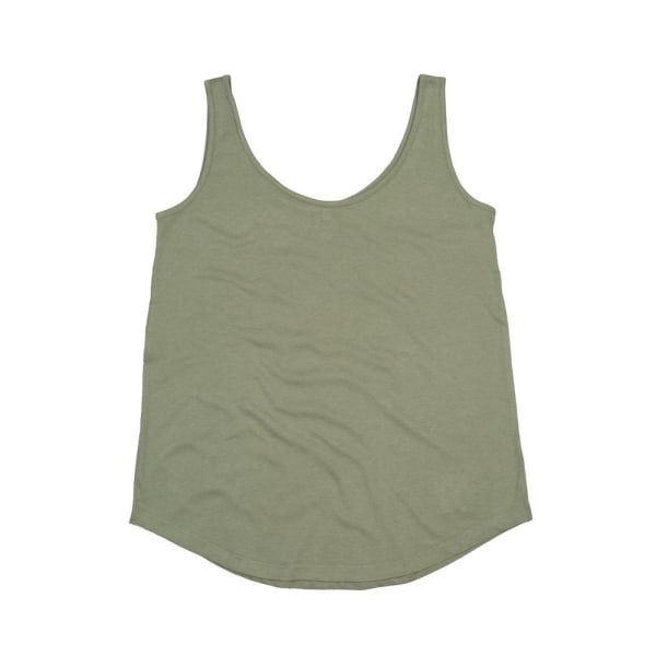 Mantis Dame/Damer oose Fit Ermeløs Vest Topp Myk Oliven Myk Oliven Soft Olive L