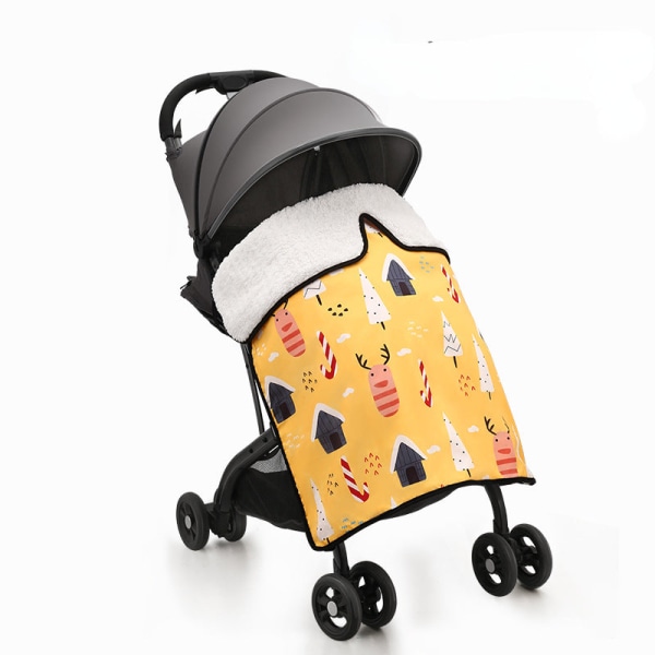 Barnvagn vindtät filt Baby Vattentät Lätt att hålla varm Nicholas Elk Nicholas Elk 84*72cm
