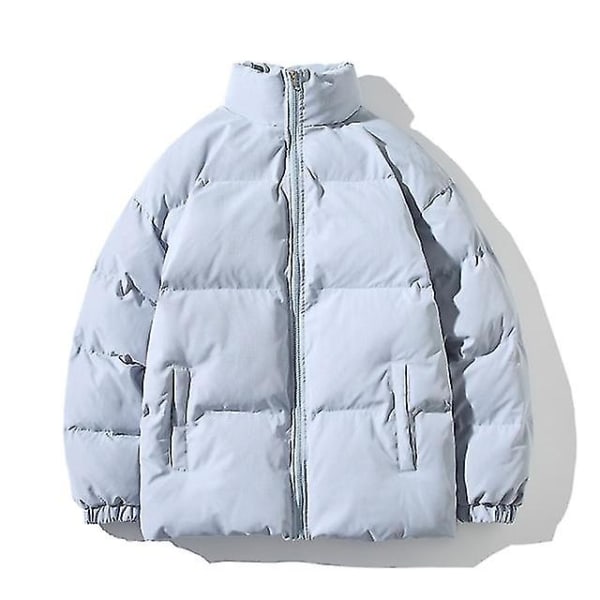 Talvitakki Miesten Parkat Paksu lämmin takki Miesten seisomakaulus Takit Yksiväriset Parkatakki Naisten Muoti Uudet Streetwear XXXL