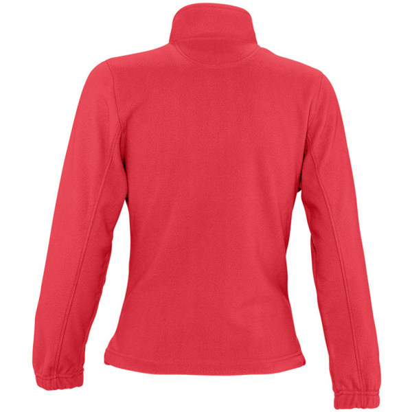 SOLS Dam/Dam North Full Zip Fleecejacka Röd Red Red M