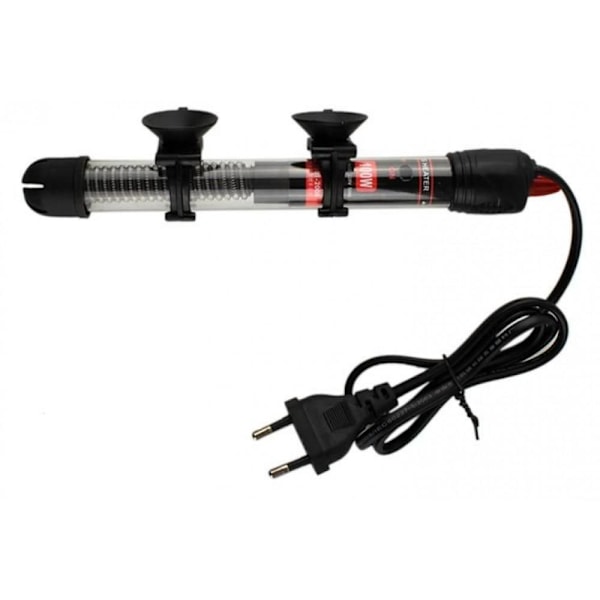 Dykvarmer til Akvarium - 100W Black Svart