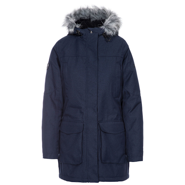 Trespass Dam/Ladies Thundery vedenpitävä takki Navy Blue Navy Navy XXS