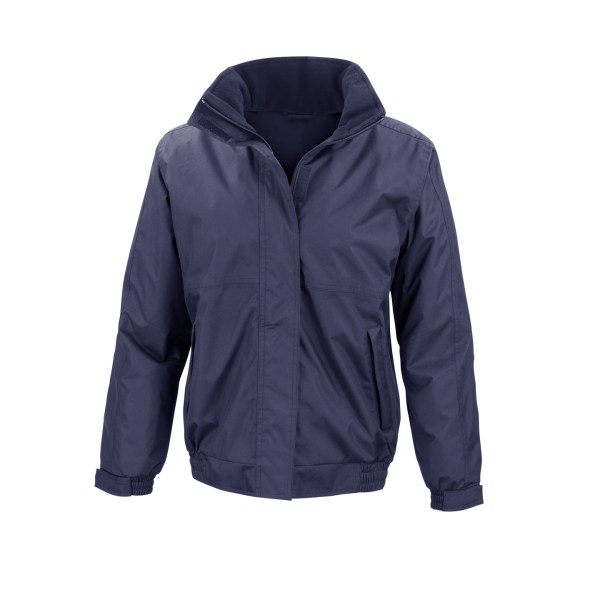 Resultater Core Dame Channel Jacket Marineblå Marineblå Navy Blue 2XL