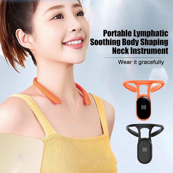 Elektrisk kropsformende halsinstrument Portable Posture Correcti Black