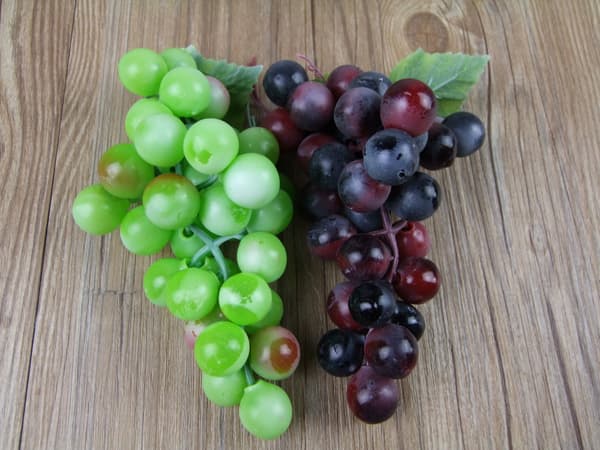 2stk Fake Grape Simulated Grape Artificial Grape Dekorative Arti