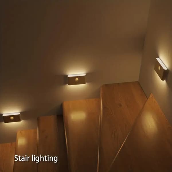 1-pakk bevegelsessensorlys Smart nattlys for soverom, bad, hall