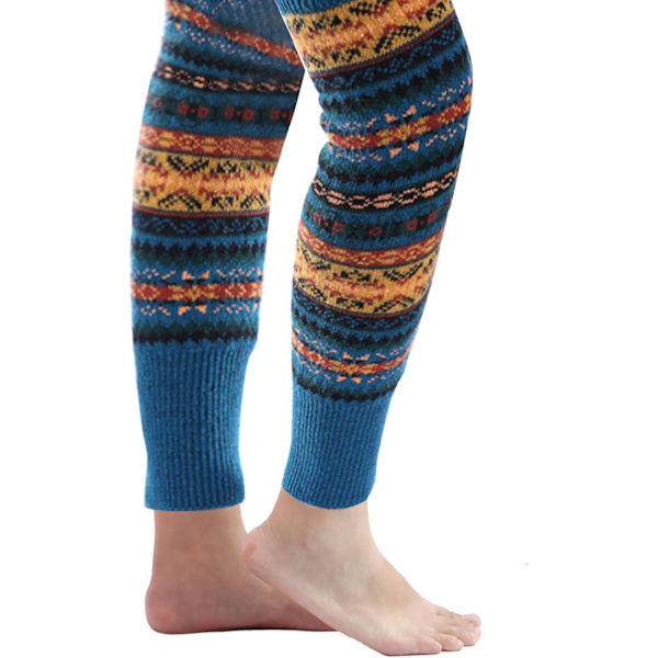 Neulotut sääreenlämmittimet - Bohemian leggingsit