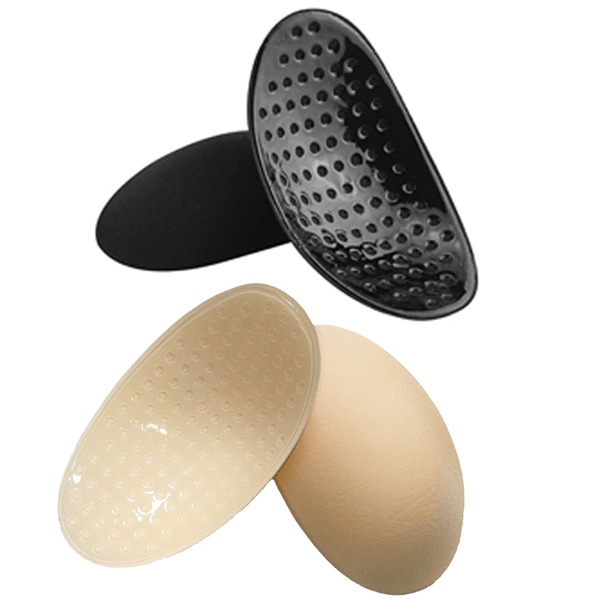 Shoulder Push-up Pads Mjuka silikonlimmade axelkuddar