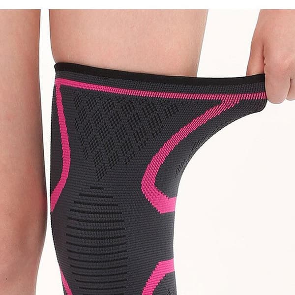 Knäskydd Extra Stöd - Svart Black Black XL