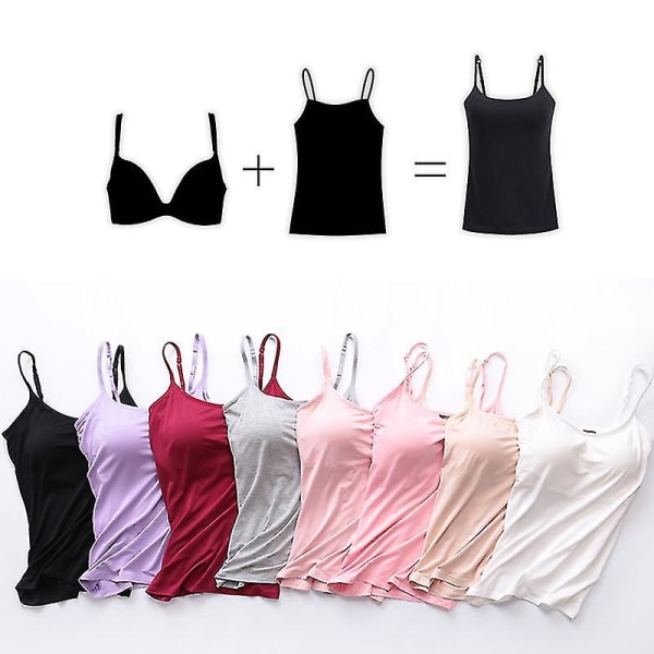 Vadderat mjukt Casual BH-linne för kvinnor red red XL