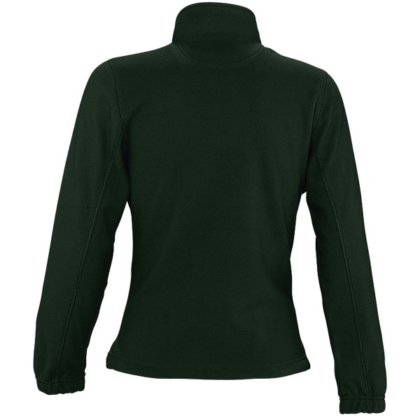 SOS Dame/Dame North Full Zip Fleecejakke Skoggrønn Forest Green L