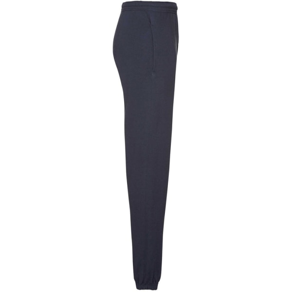 Fruit Of The Loom Joggingbyxor/joggingbot för män Elasticed Cuff Deep Navy Deep Navy M