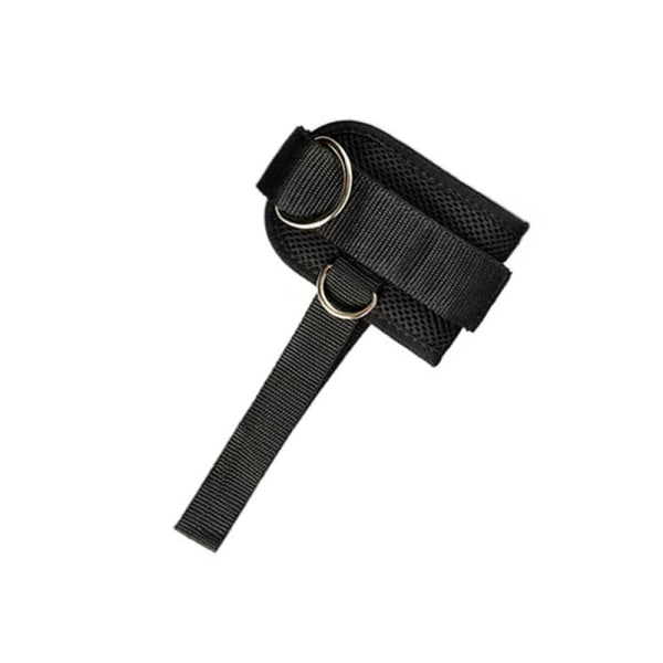 1 enkeltlast svart, justerbar ankelstropp, for kabelmaskin
